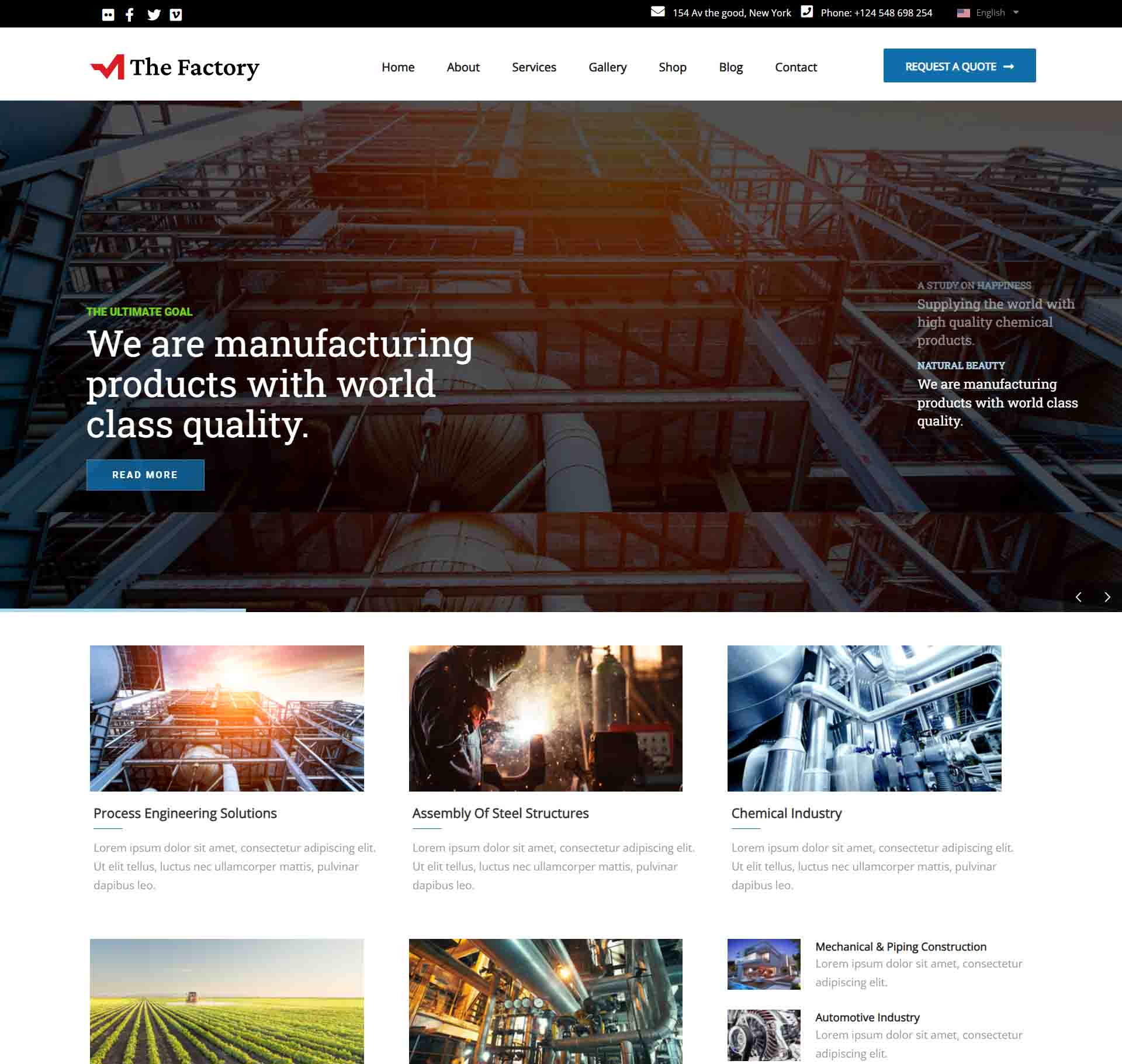 Manufacturing Industry Designs